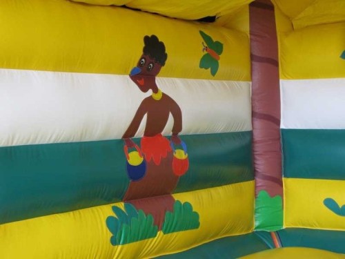 Springkussen Palmboomkussen 